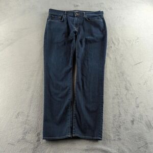 7 For All Mankind The Straight Jeans Mens 36x32 Blue Denim Mid Rise Stretch